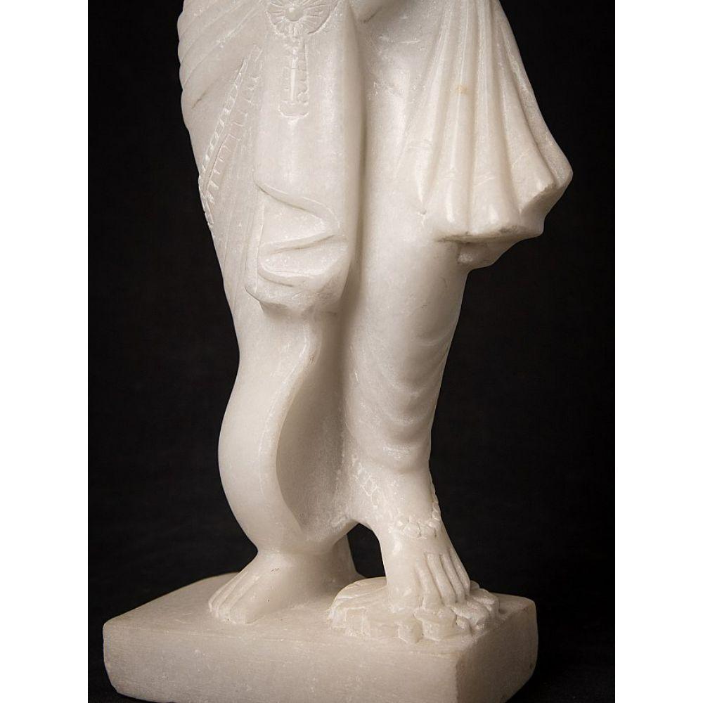 Old Marble Krishna Statue from India 14