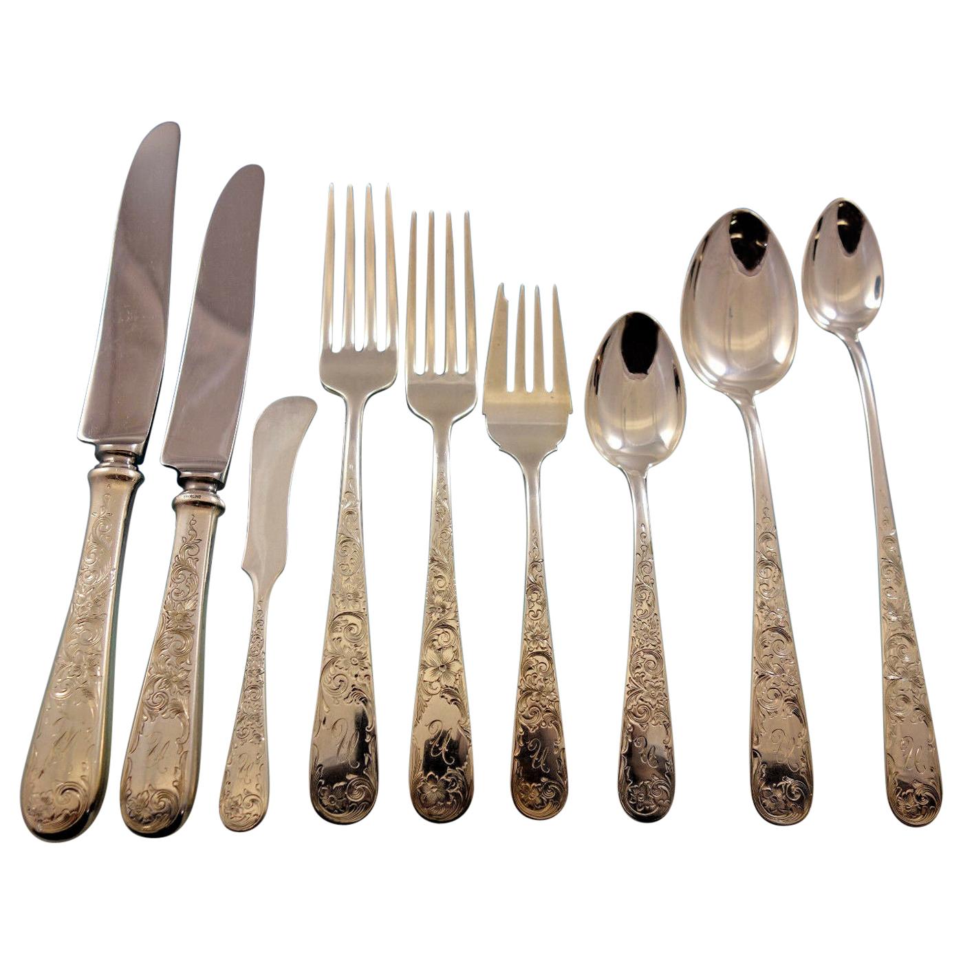 Old Maryland Plain by Kirk Sterling Silver Tomato Server 7 3//4/"