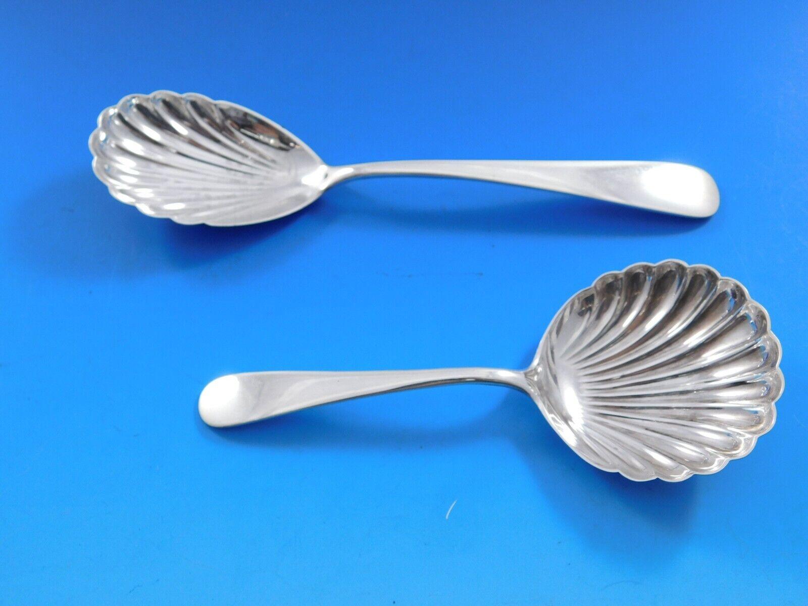 Servicio de cubiertos de plata de ley Old Maryland Plain by Kirk Cena de 42 piezas en venta 1