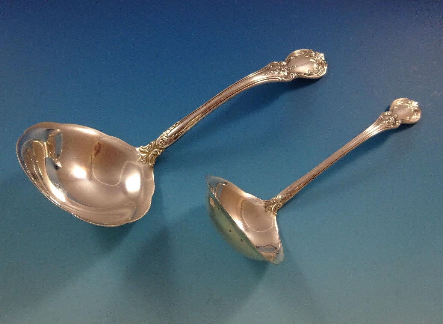 20th Century Old Master by Towle Sterling Silver Flatware Set For 12 Service 57 Pieces For Sale