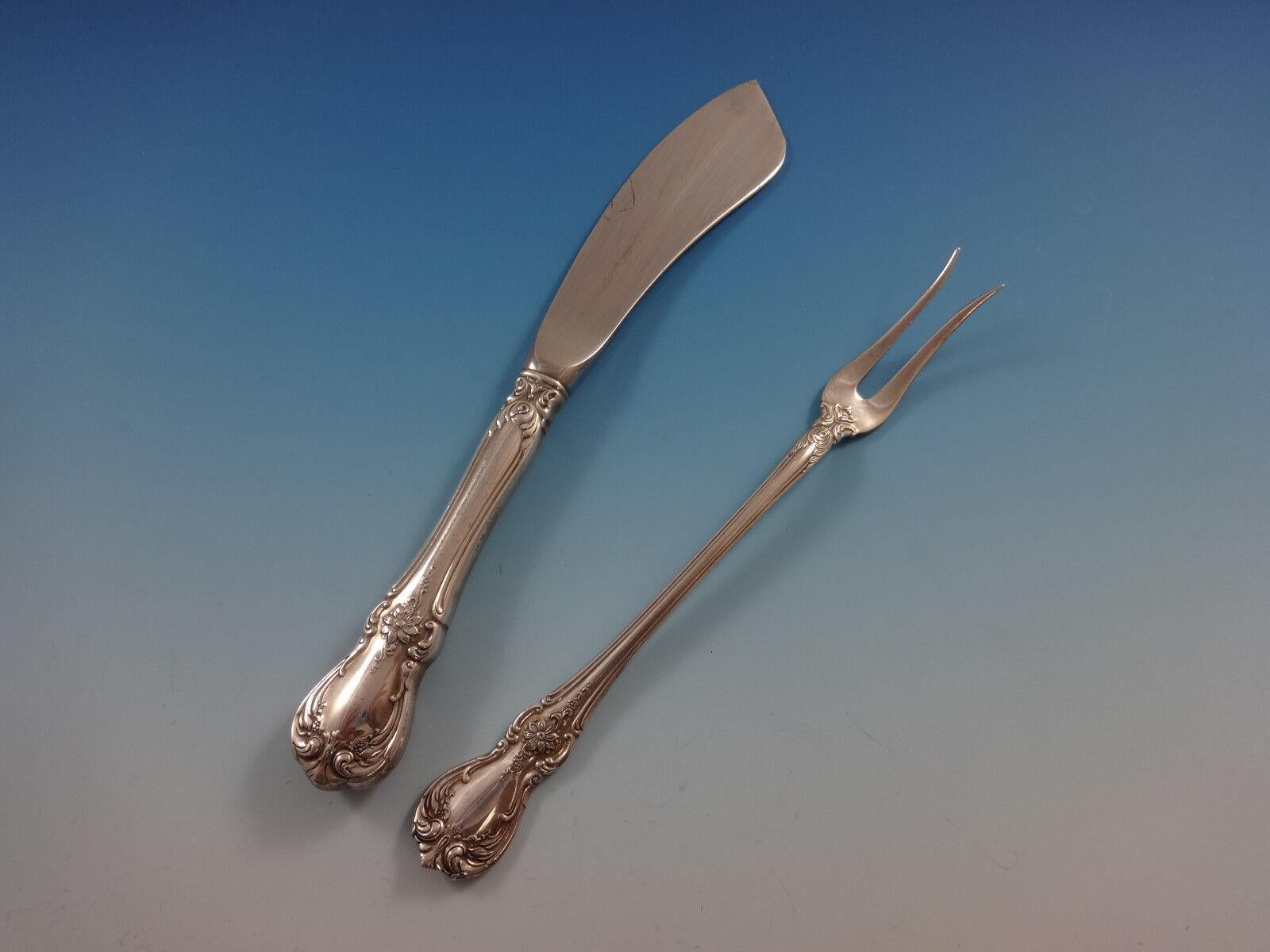 Juego De Cubiertos De Plata De Ley Old Master by Towle Para 12 Servicio 79 Piezas en venta 2