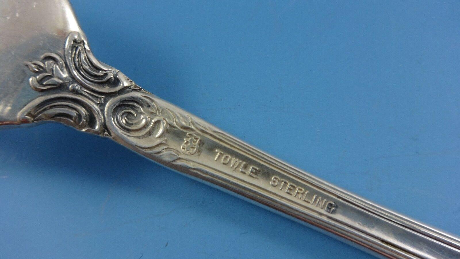 20ième siècle Old Master by Towle - Ensemble de couverts en argent sterling pour 8 personnes - 37 pièces en vente