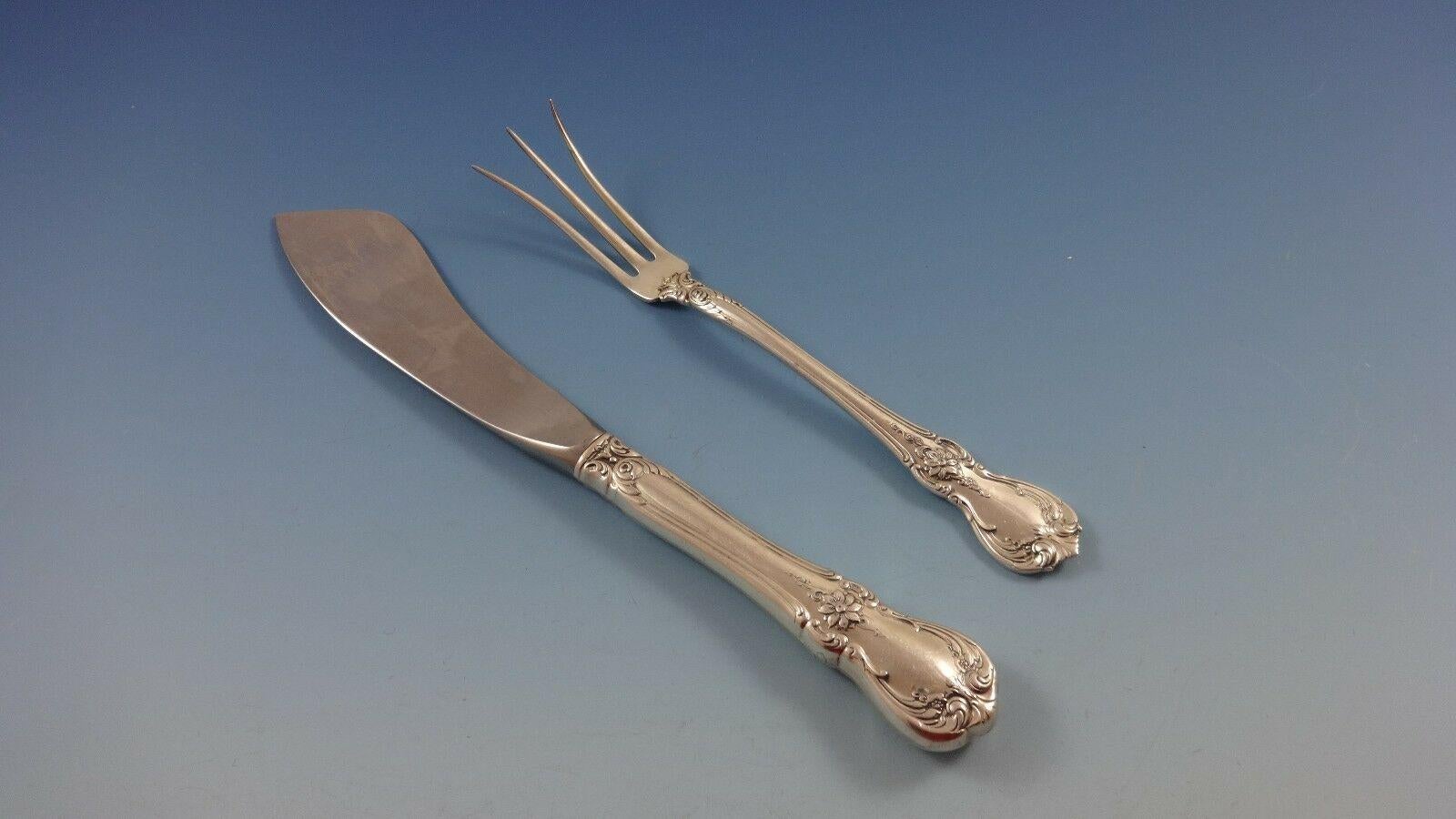 20th Century Old Master by Towle Sterling Silver Flatware Set For 8 Service 37 Pieces For Sale