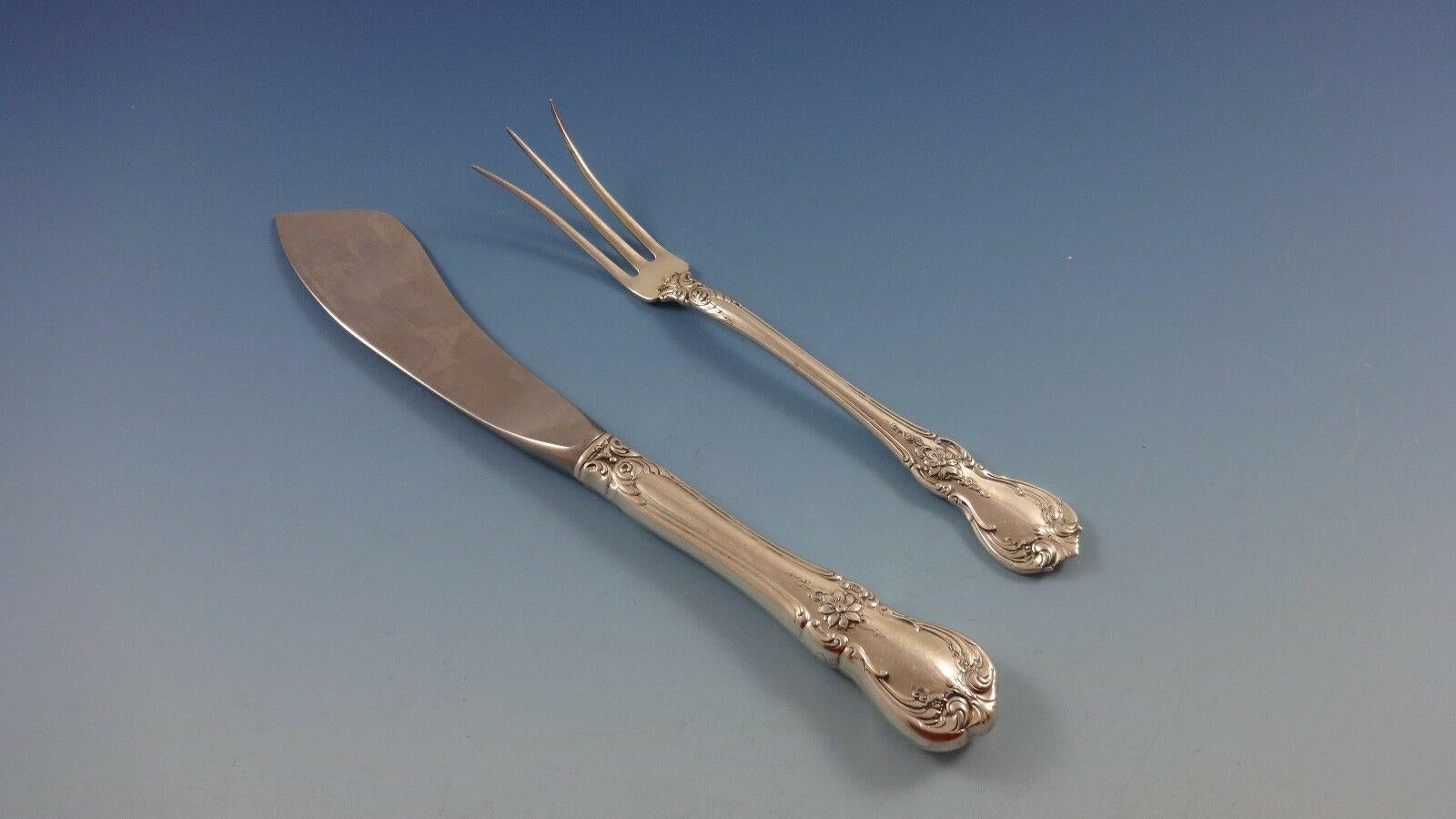 Old Master by Towle - Ensemble de couverts en argent sterling pour 8 personnes - 37 pièces en vente 2