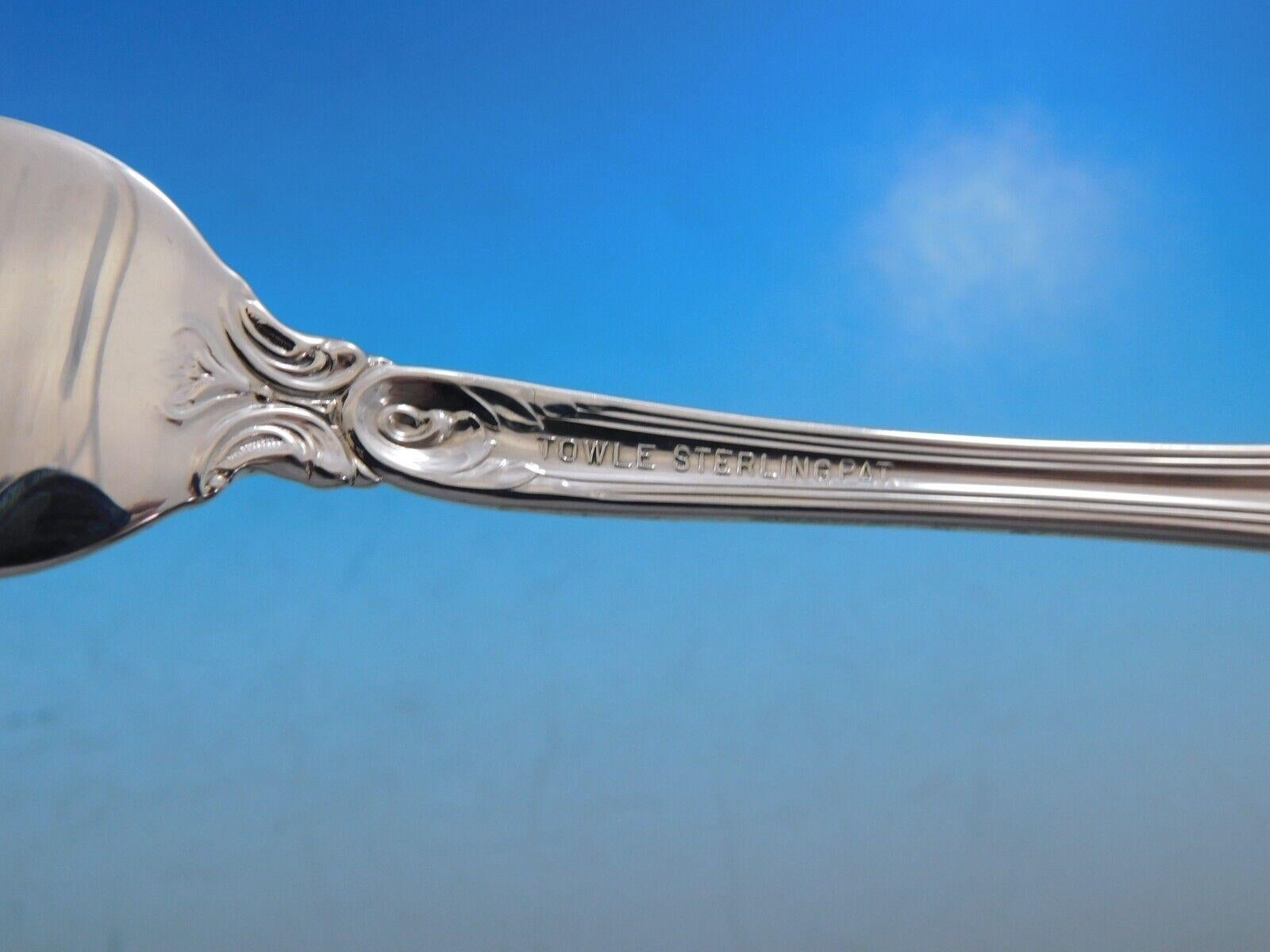 Set di posate Old Master by Towle in argento sterling per 8 persone Servizio di 56 pezzi per la cena in vendita 2