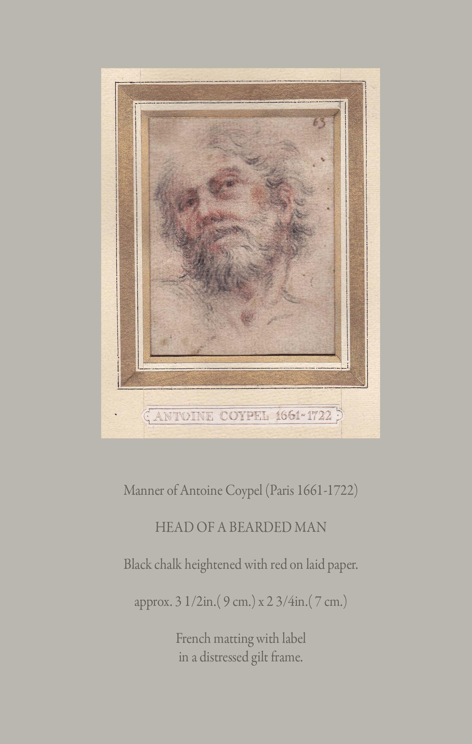Paper Old Master Drawing in the Manner of Antoine Coypel