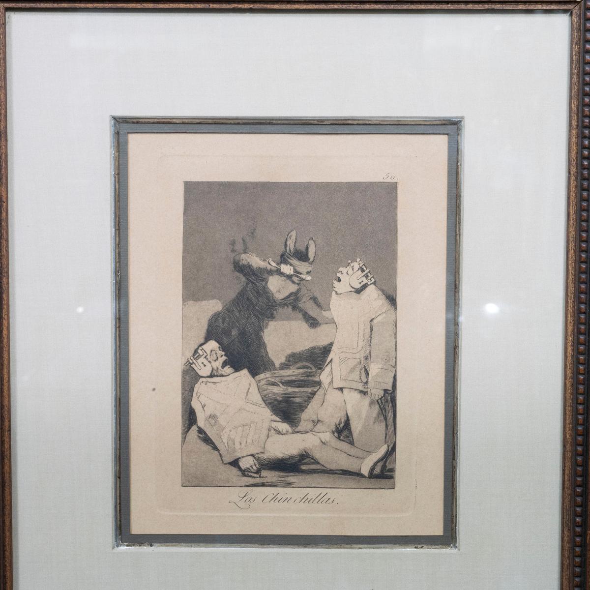 Aguafuerte y aguatinta del Viejo Maestro Español en venta