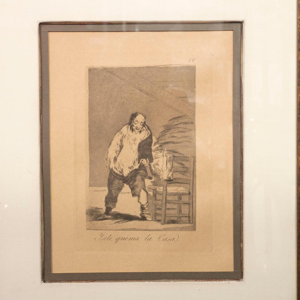 Aguafuerte y aguatinta del Viejo Maestro en venta 1
