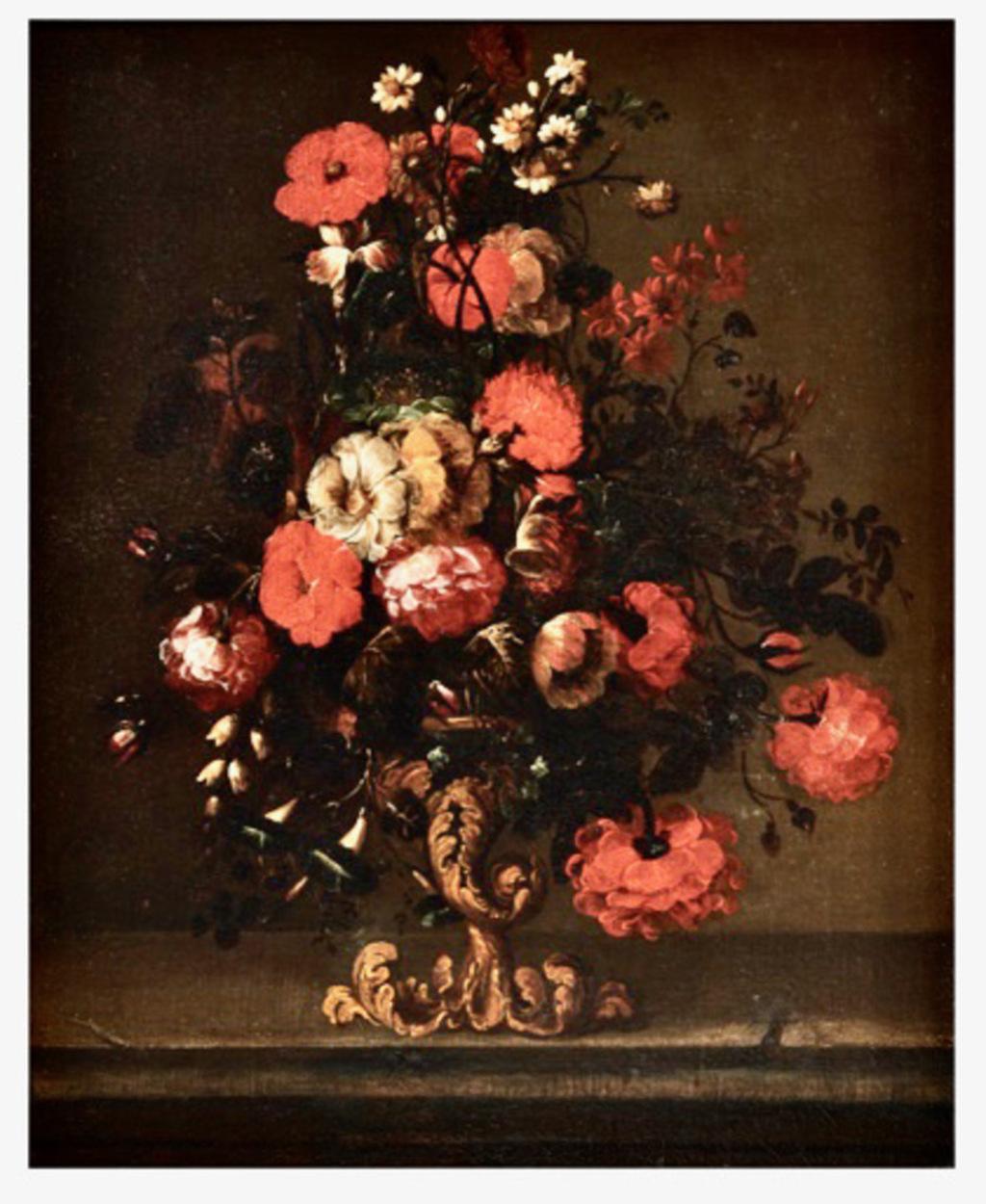 Old Master Floral Still Life Painting For Sale at 1stDibs