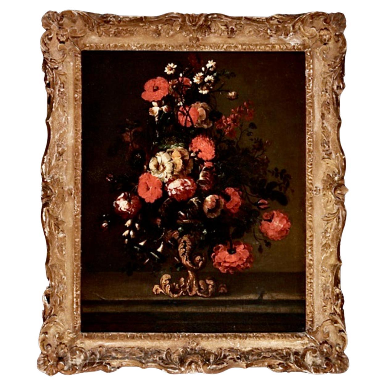 Old Master Floral Still Life Painting For Sale 3