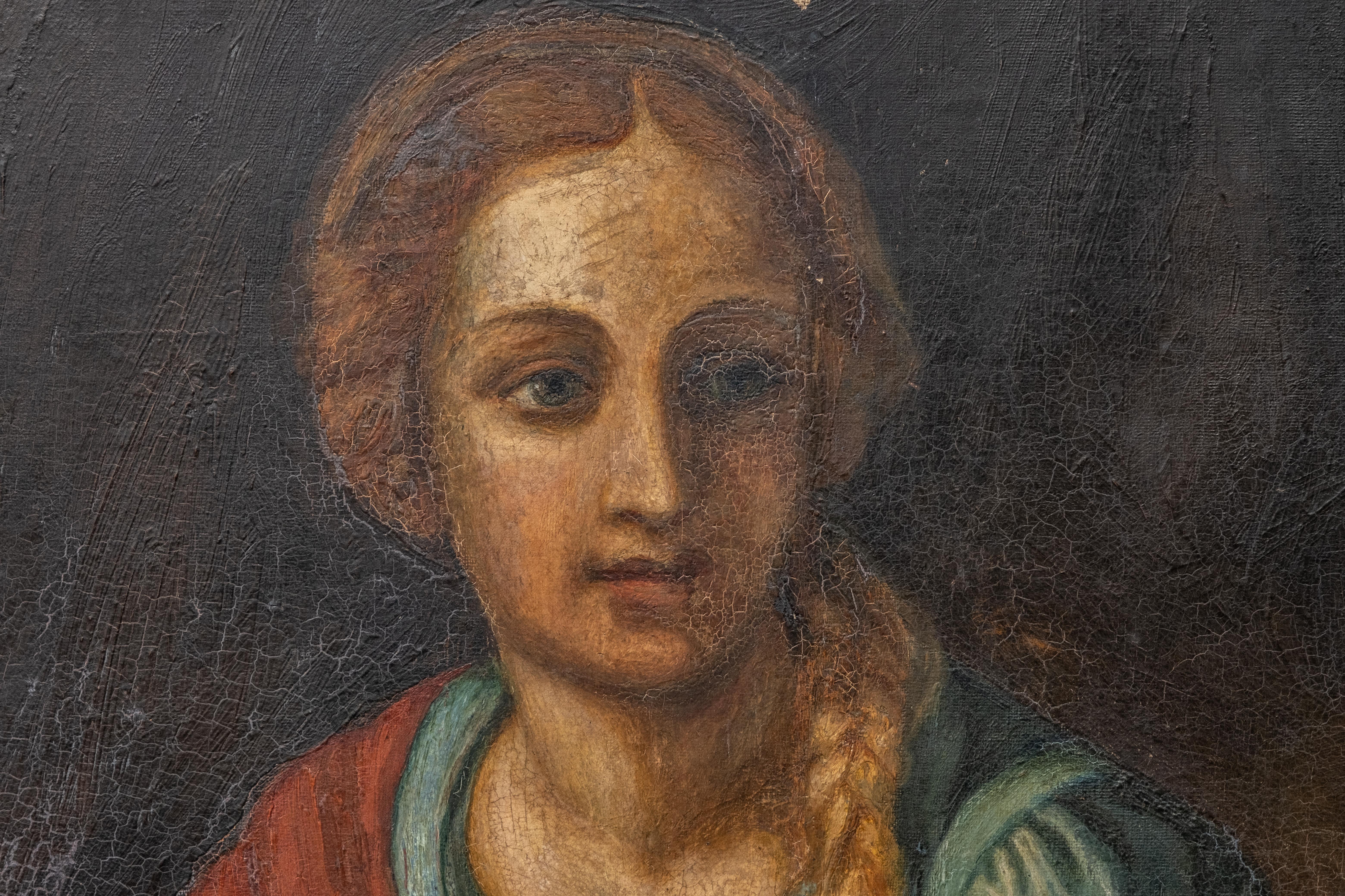 Old Master, Ölgemälde auf Leinwand, Gemälde, Giulio Romano zugeschrieben  (Italienisch) im Angebot