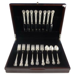 Set di posate Old Master Towle by Sterling Silver per 8 persone 32 pezzi