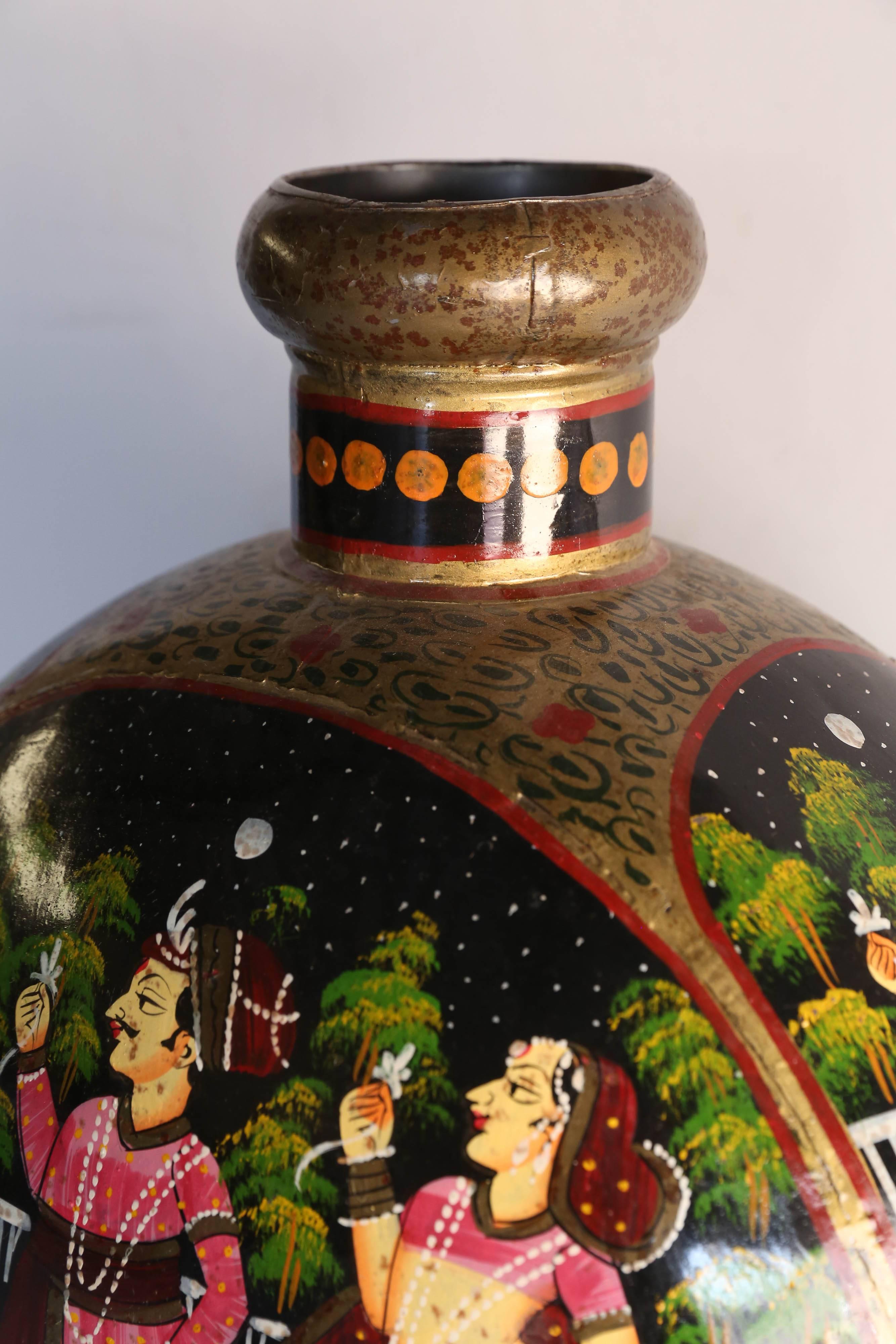 rajasthani pot painting designs