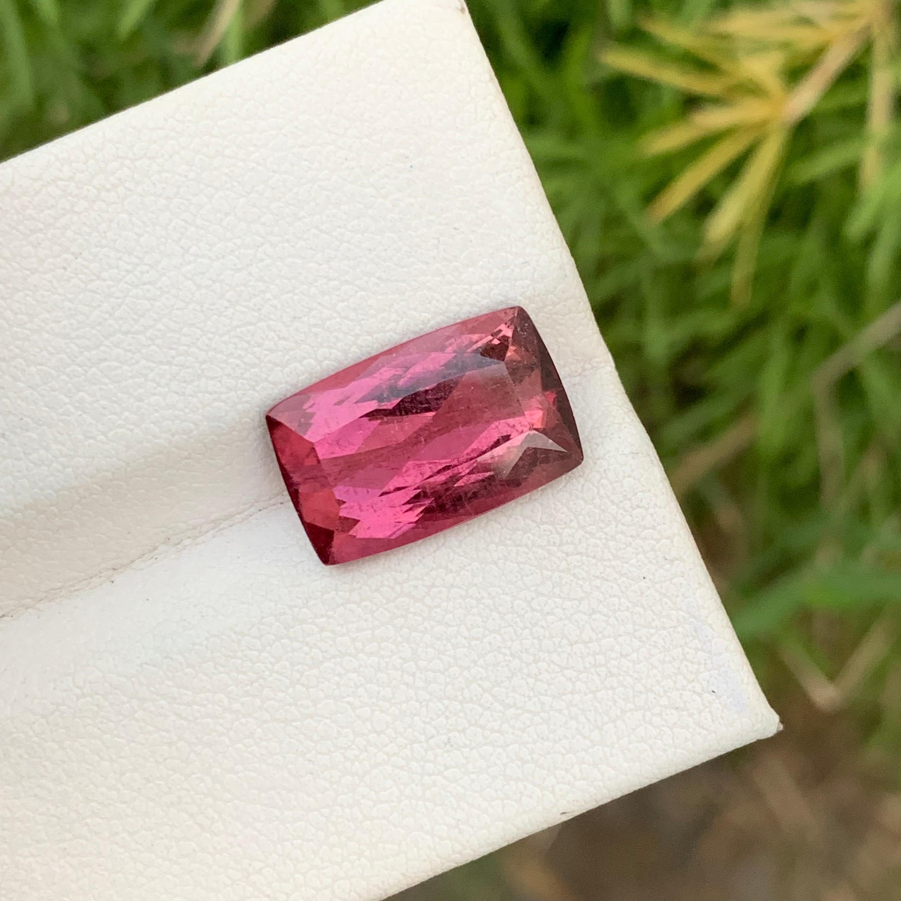 Old Mine 6.90 Carats Natural Loose Rubellite Tourmaline Africa Mine  For Sale 5