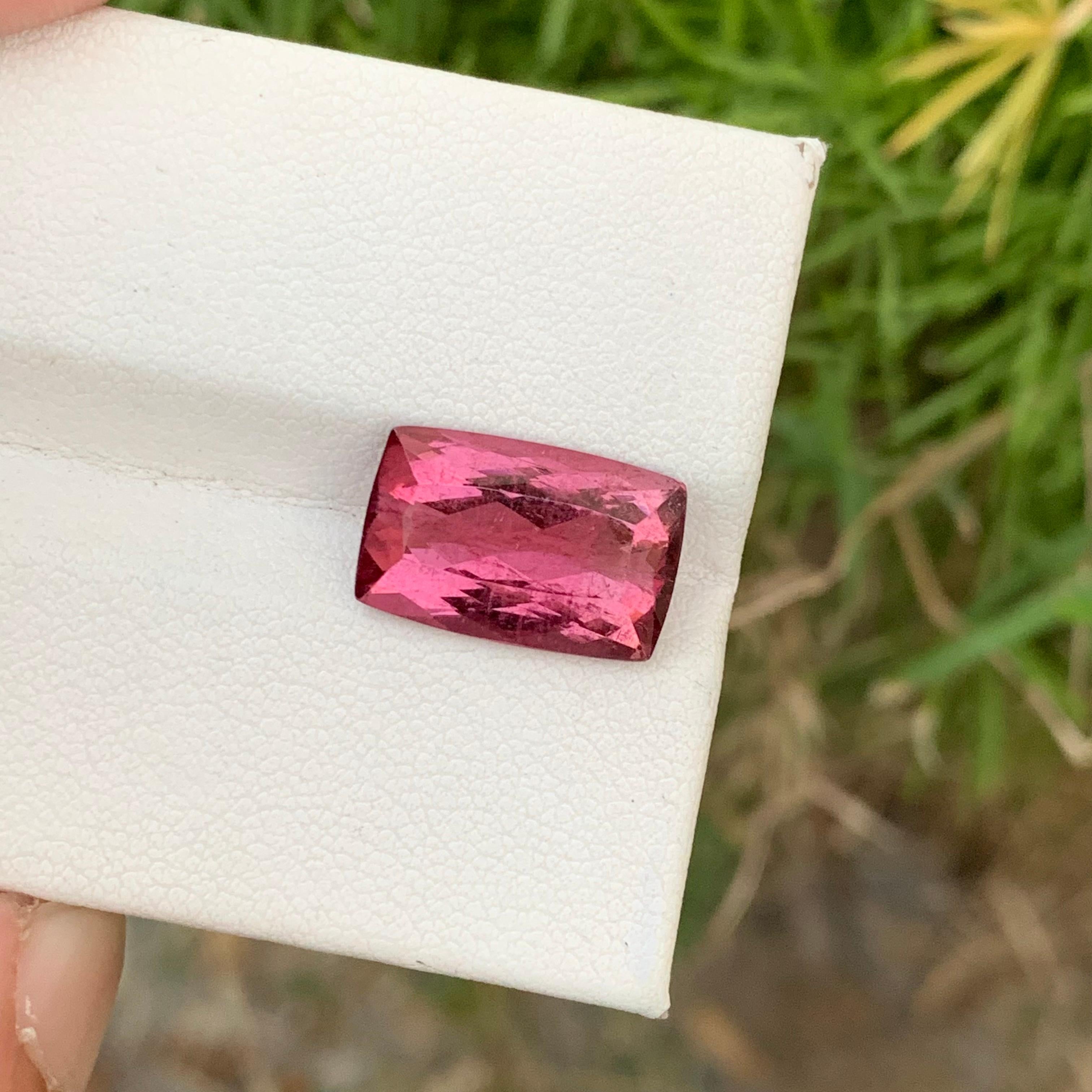 Old Mine 6.90 Carats Natural Loose Rubellite Tourmaline Africa Mine  For Sale 2