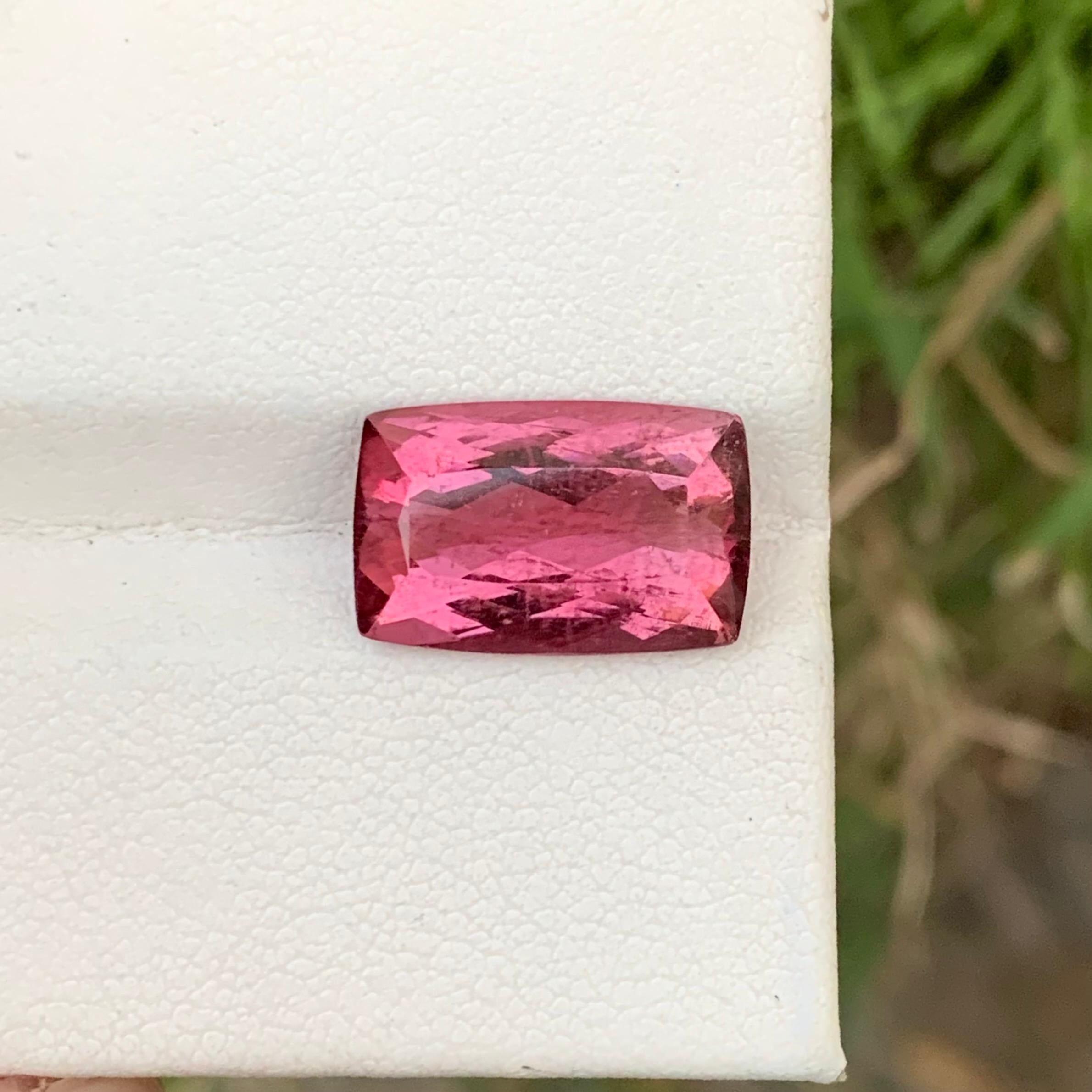 Old Mine 6.90 Carats Natural Loose Rubellite Tourmaline Africa Mine  For Sale 3