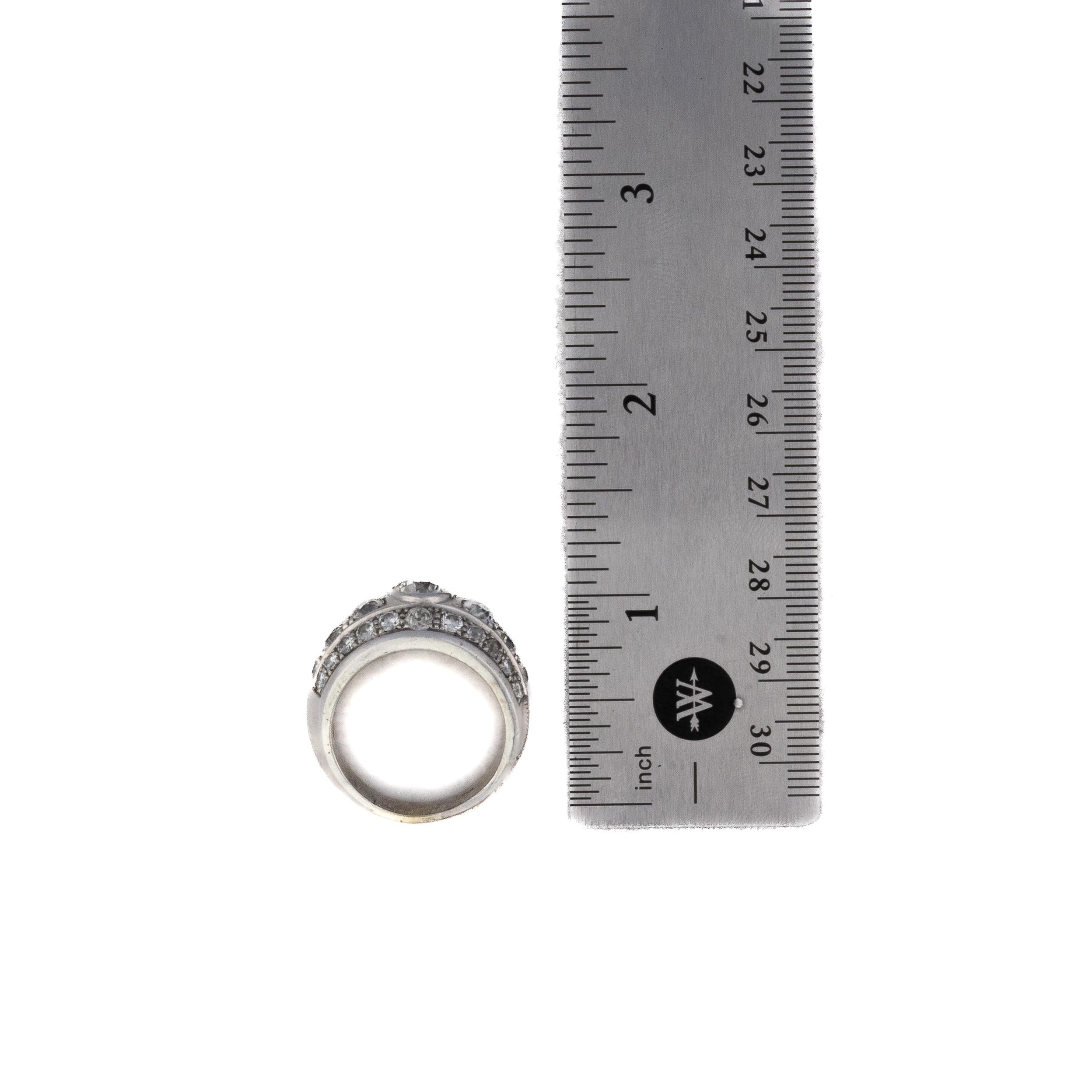 Taille vieille mine Bandeau dôme en diamant taillé à l'ancienne en vente