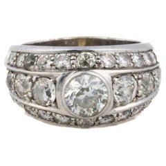 Bandeau dôme en diamant taillé à l
ancienne