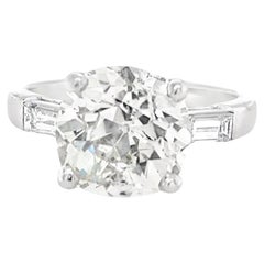 4.97 carats Old Mine Cut Natural Diamond Natural Diamonds On The Side