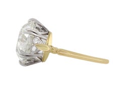 10.07 Carat Old Mine Diamond Solitaire Ring, circa 1905.