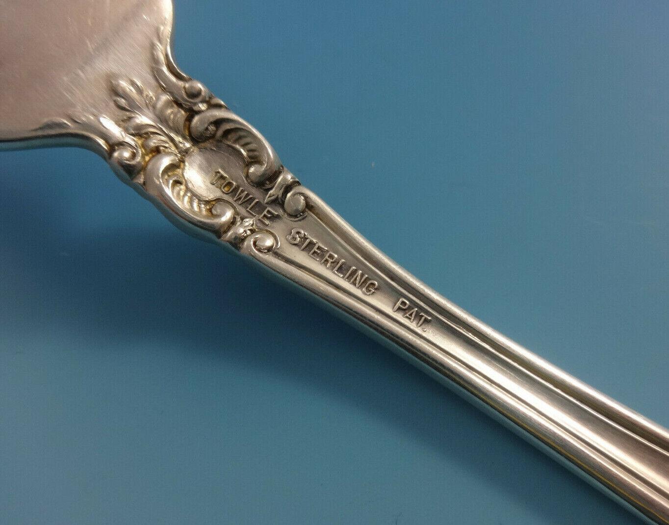 Old Mirror by Towle Sterling Silber Besteck für 8 Set 52 Pieces (Sterlingsilber) im Angebot