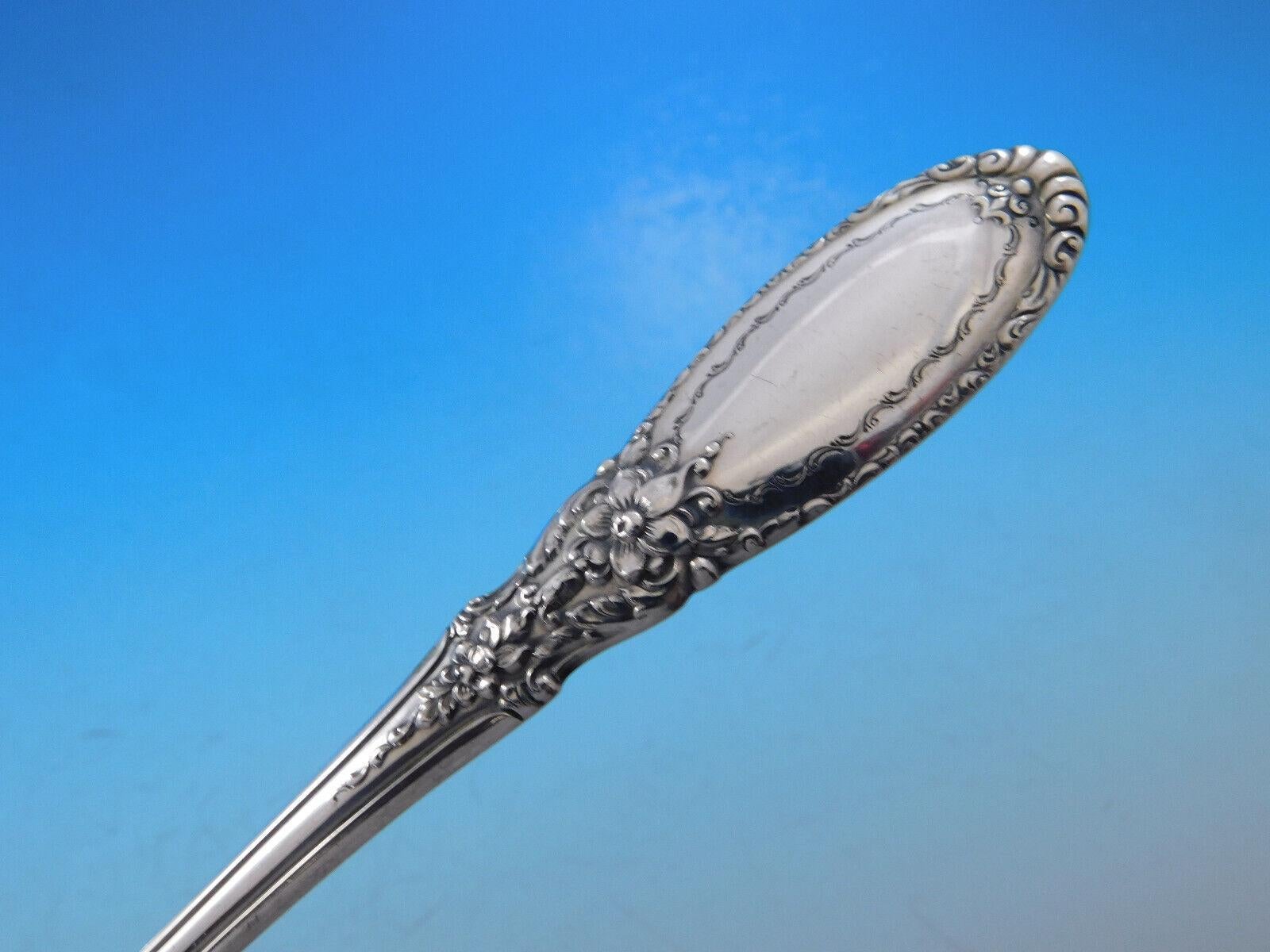 Metà XX secolo Old Mirror by Towle Set di posate in argento sterling per 12 persone Servizio 89 pezzi in vendita