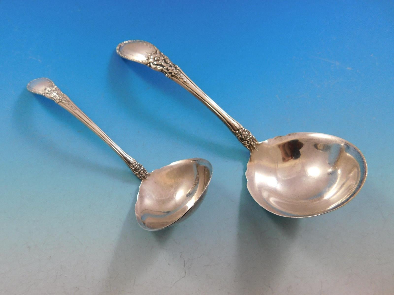 Old Mirror by Towle Sterling Silver Flatware Set for 8 Service 58 Pieces 2