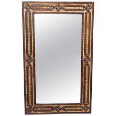 Old Moroccan Rectangular Camel Bone Mirror, MD29