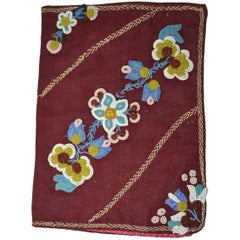Old Native American Indian Woodlands Beaded Book Bible Cover