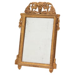 Vieux miroir néoclassique doré - XIXe siècle - Europe