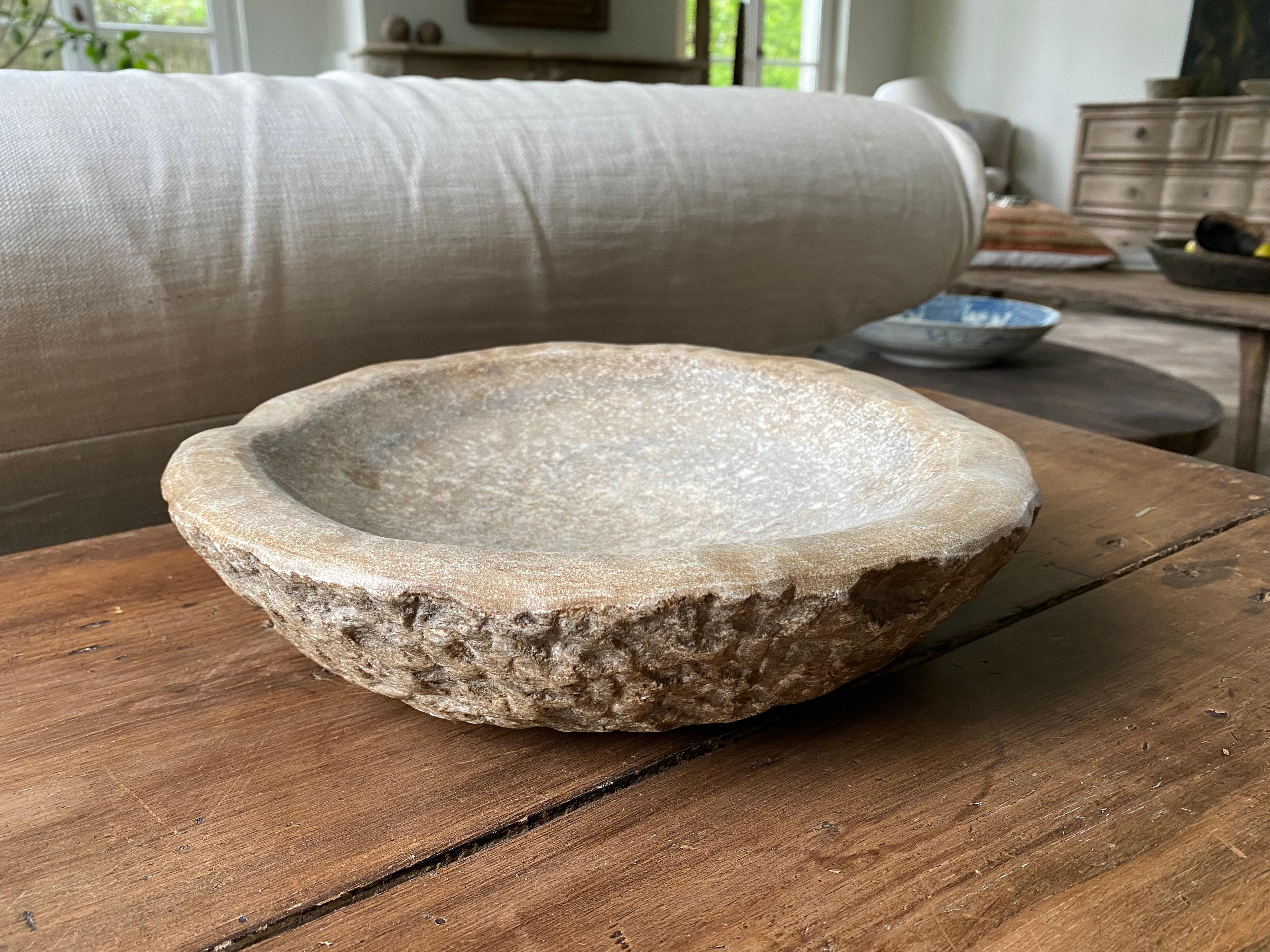 Minimalist Old Nepalese platter For Sale