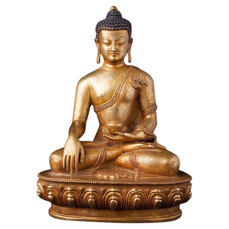 Old Nepali Buddha Statue from Nepal For Sale at 1stDibs