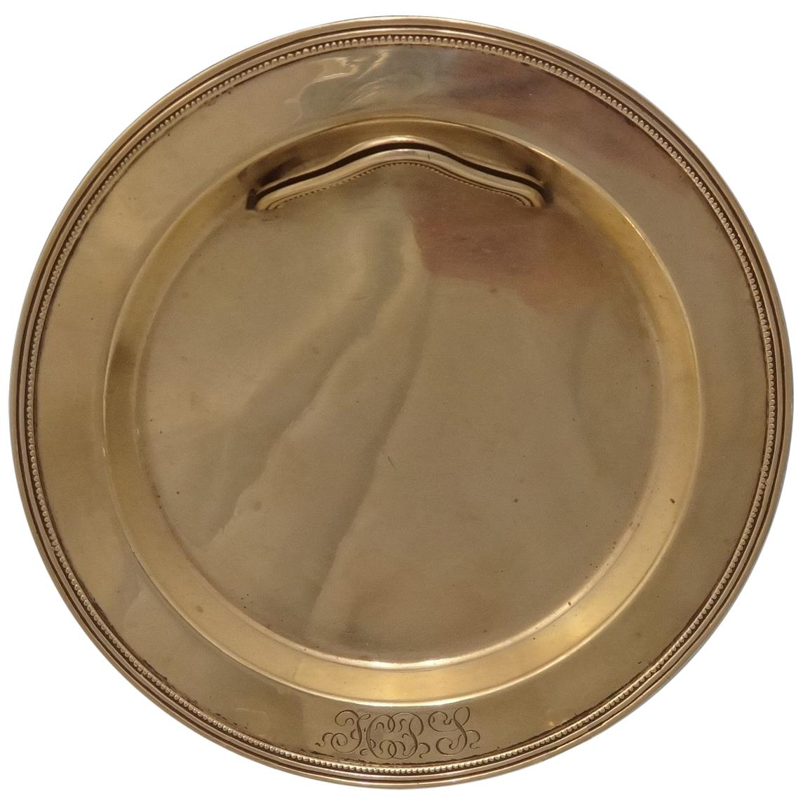 Old Newbury by Towle Sterling Silver Butter Plate with Knife Rest