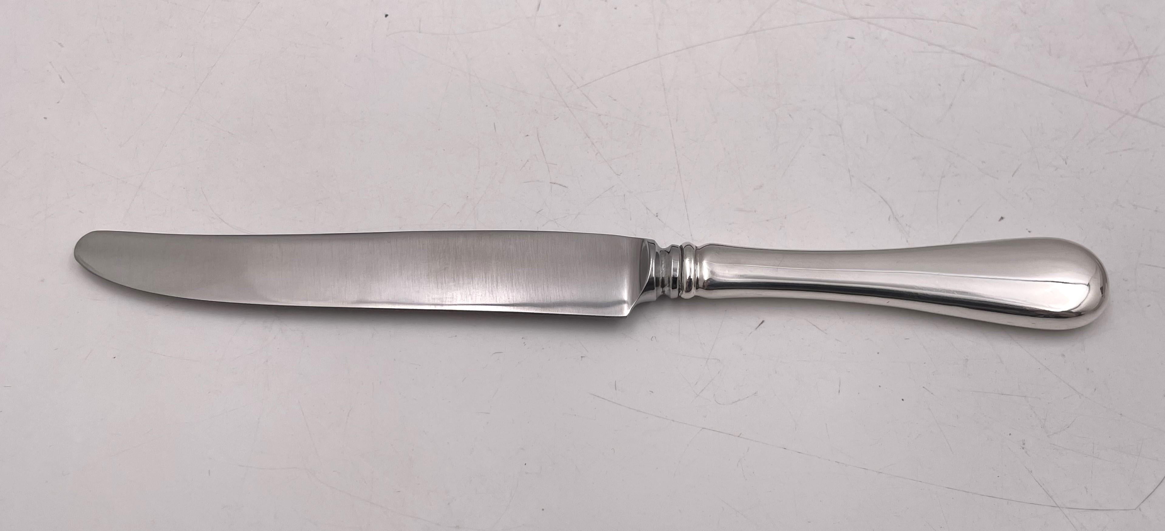 Old Newbury Crafters Juego de cubiertos Wilton de plata de ley de 119 piezas estilo Jensen en venta 2