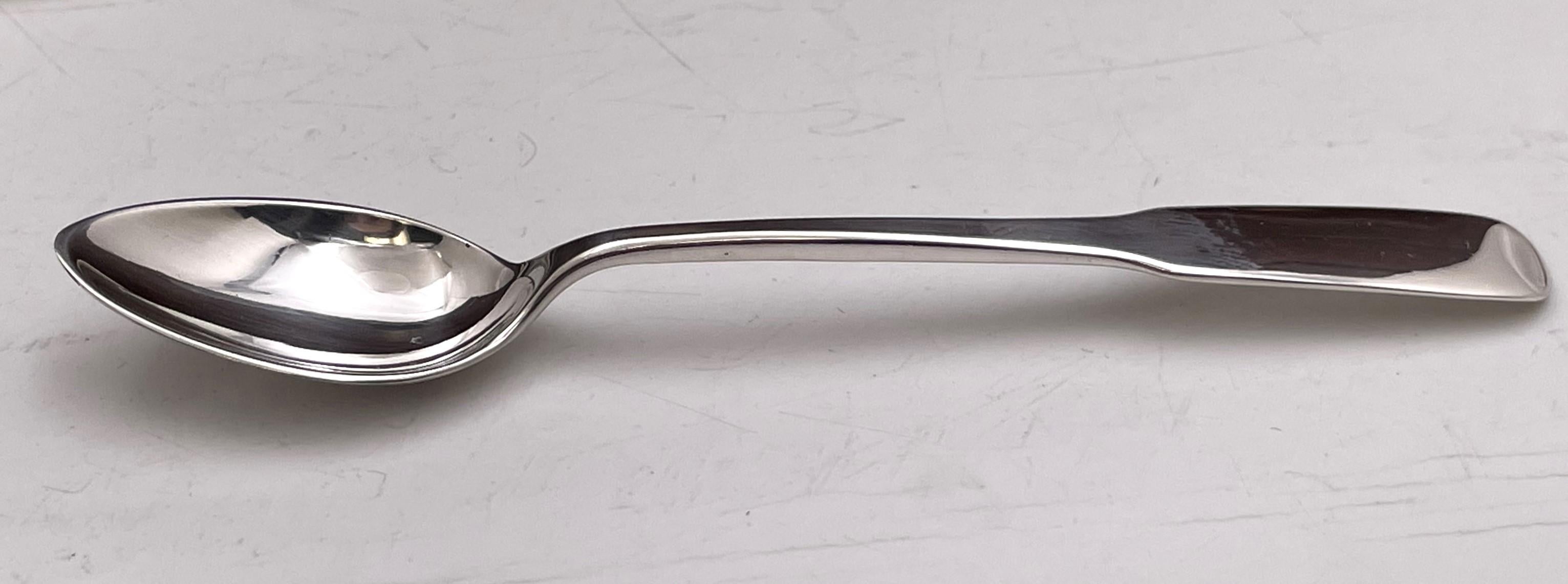 Old Newbury Crafters Juego de cubiertos Moulton de 160 piezas de plata de ley estilo Jensen en venta 6
