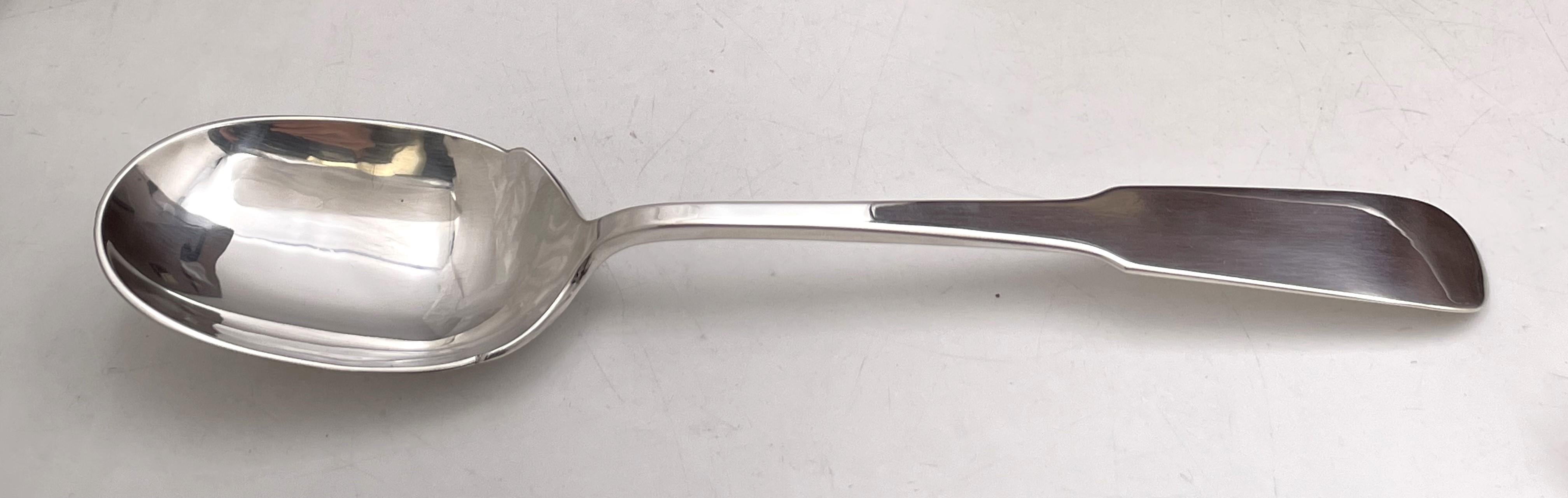 Old Newbury Crafters Juego de cubiertos Moulton de 160 piezas de plata de ley estilo Jensen Estadounidense en venta