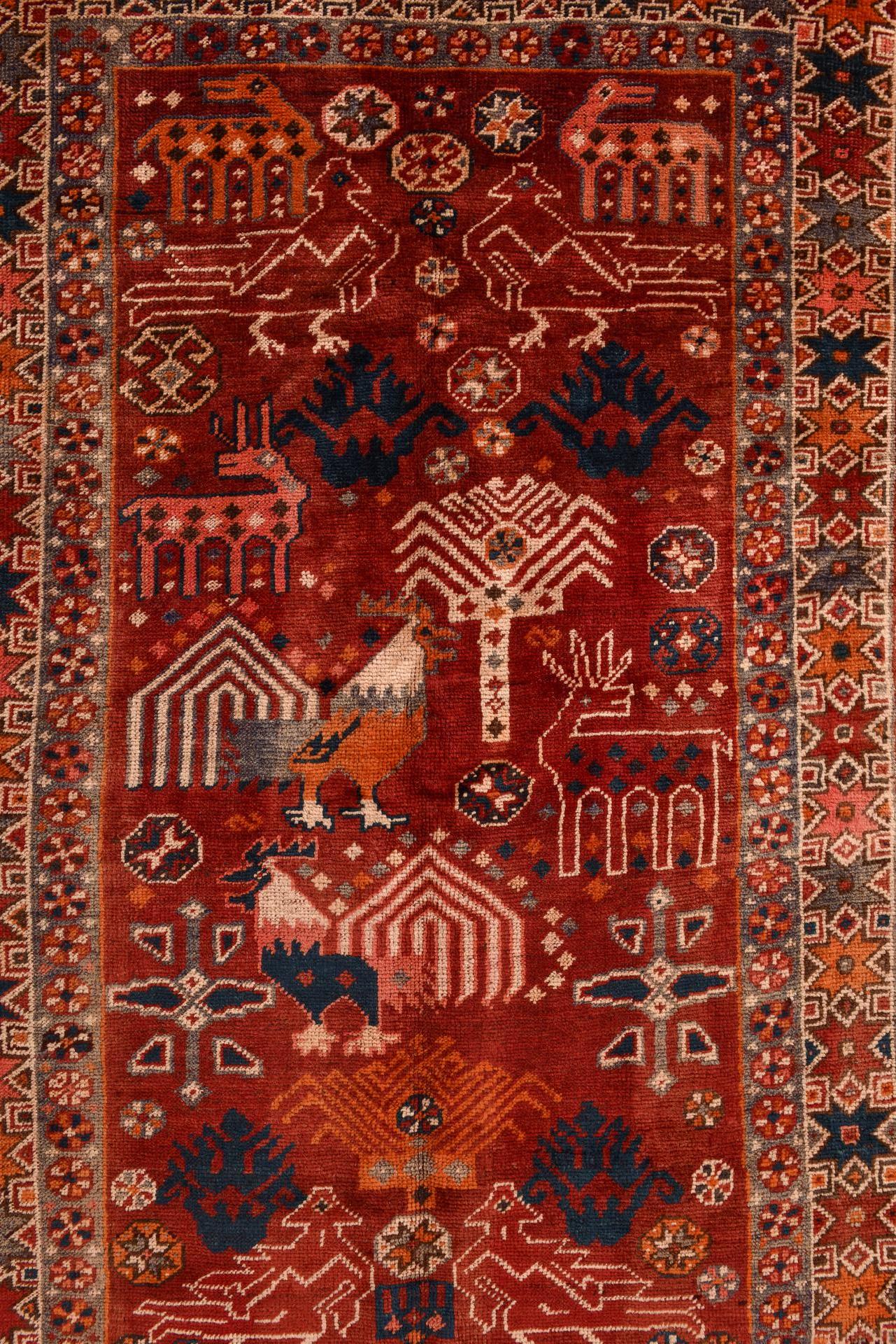 Old Nomadic Carpet from My Private Collection For Sale 2