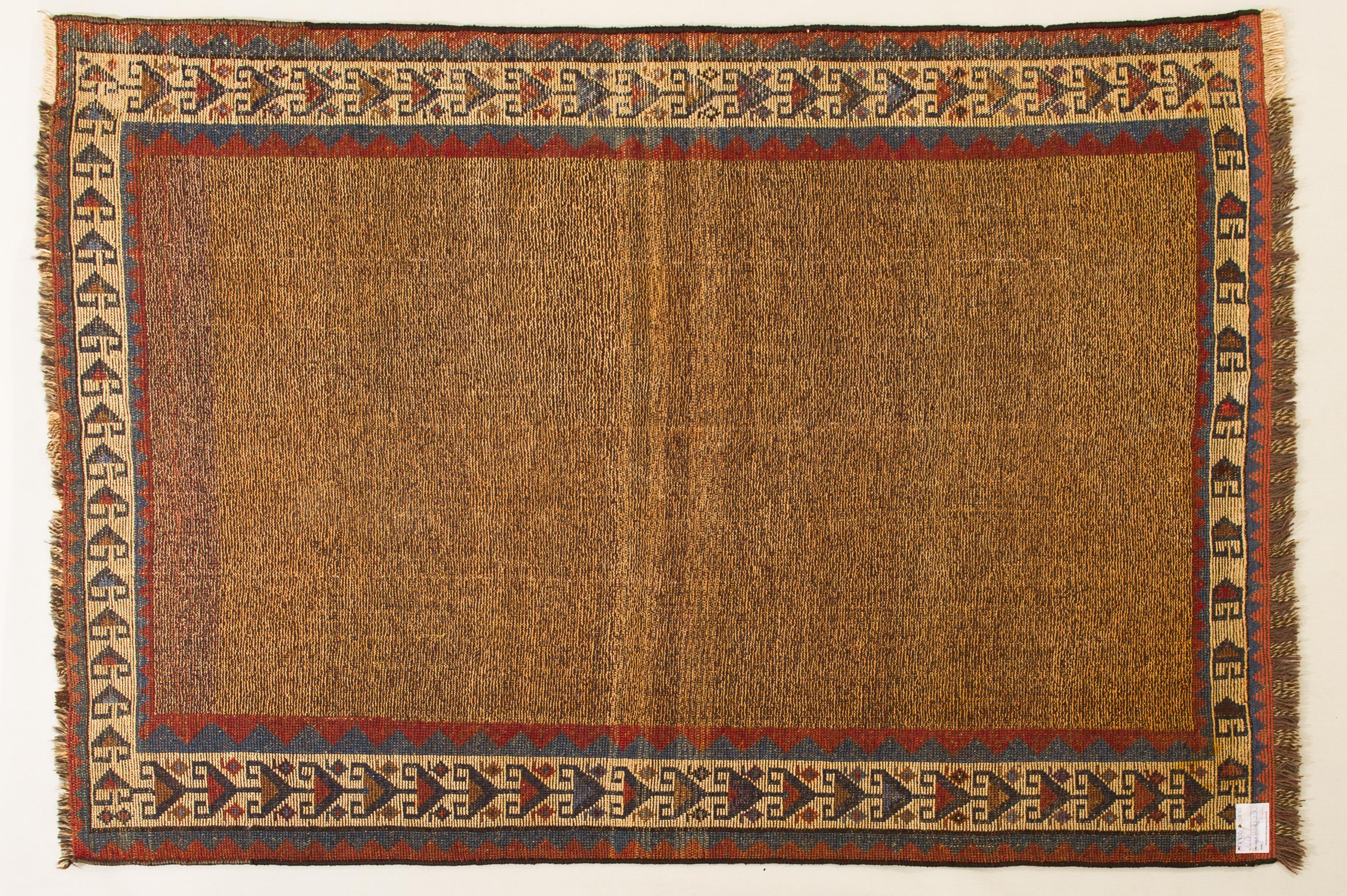 Minimalist Old Nomadic Carpet For Sale