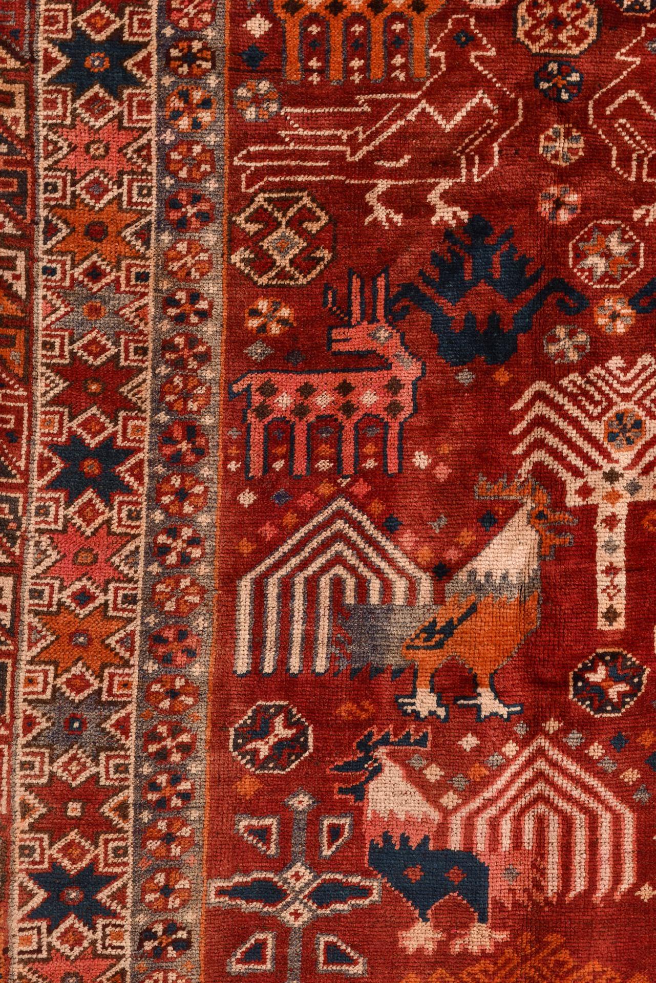 Old Nomadic Carpet from My Private Collection For Sale 1