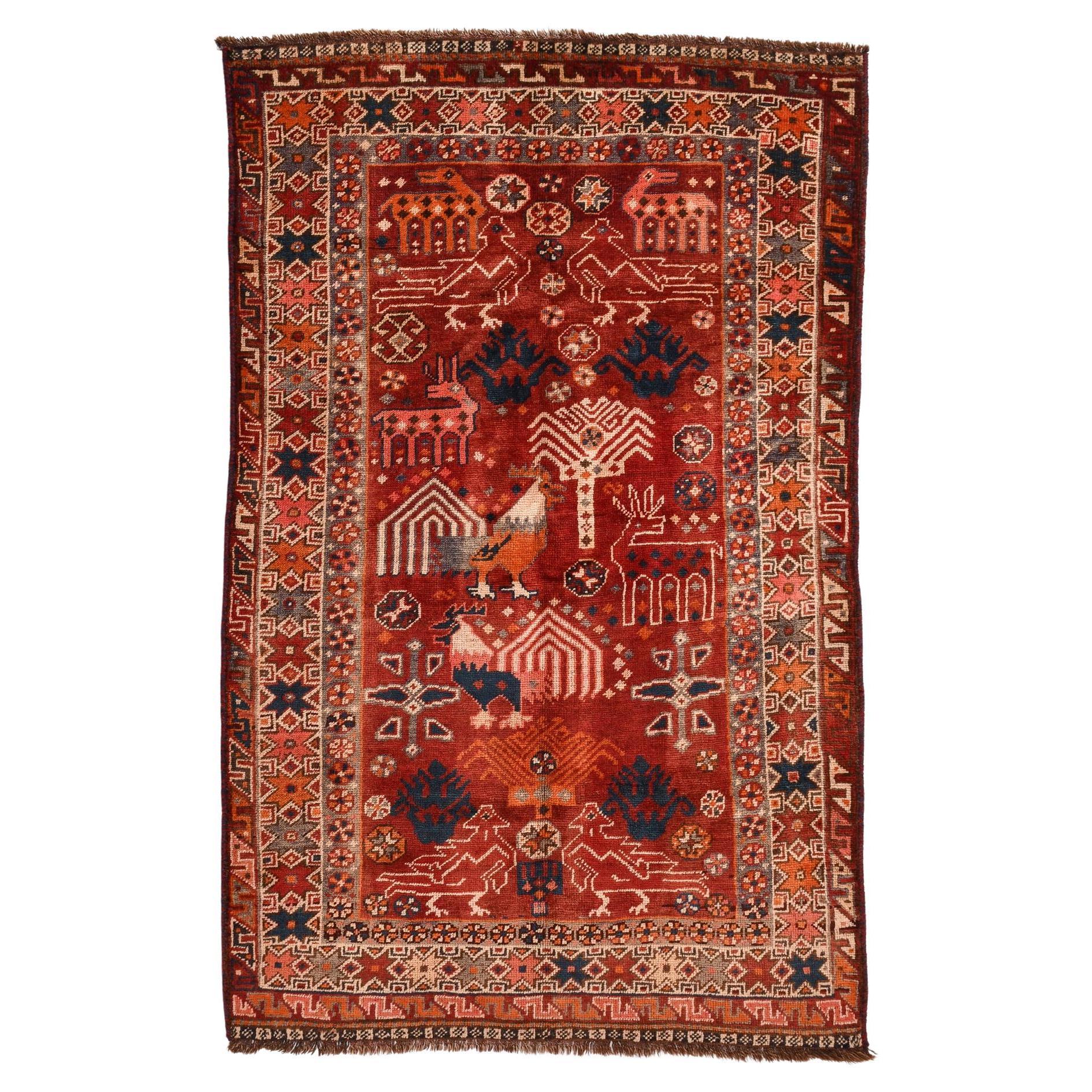 Old Nomadic Carpet from My Private Collection For Sale