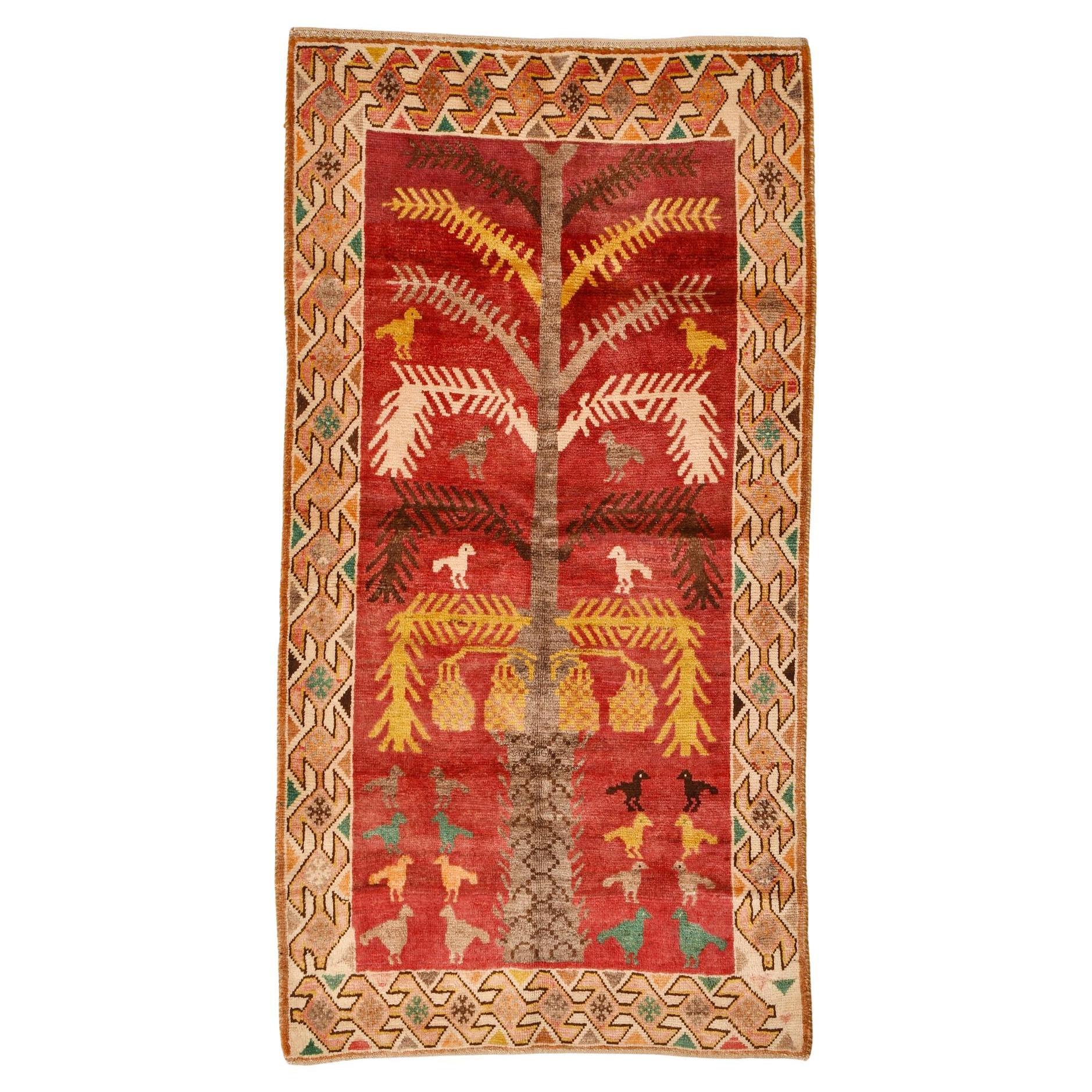 Old Nomadic Oriental Carpet