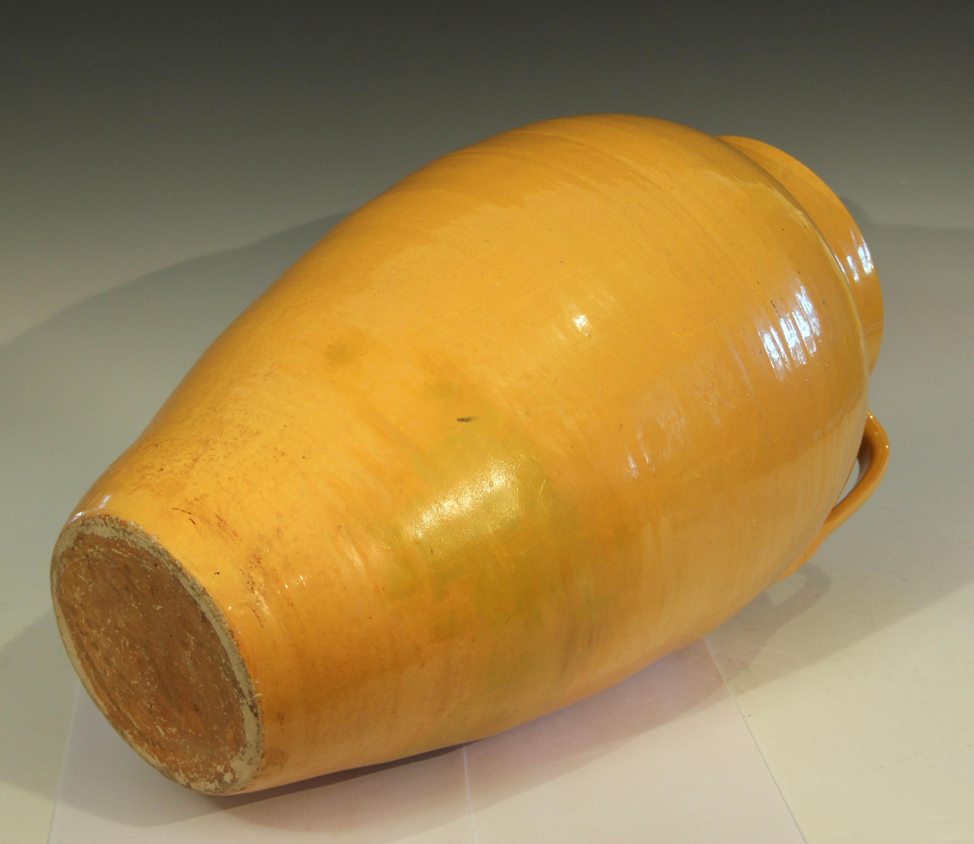 North American Old North Carolina Vase Pottery JB Cole Catalog Folk Yellow Floor Porch W156-19