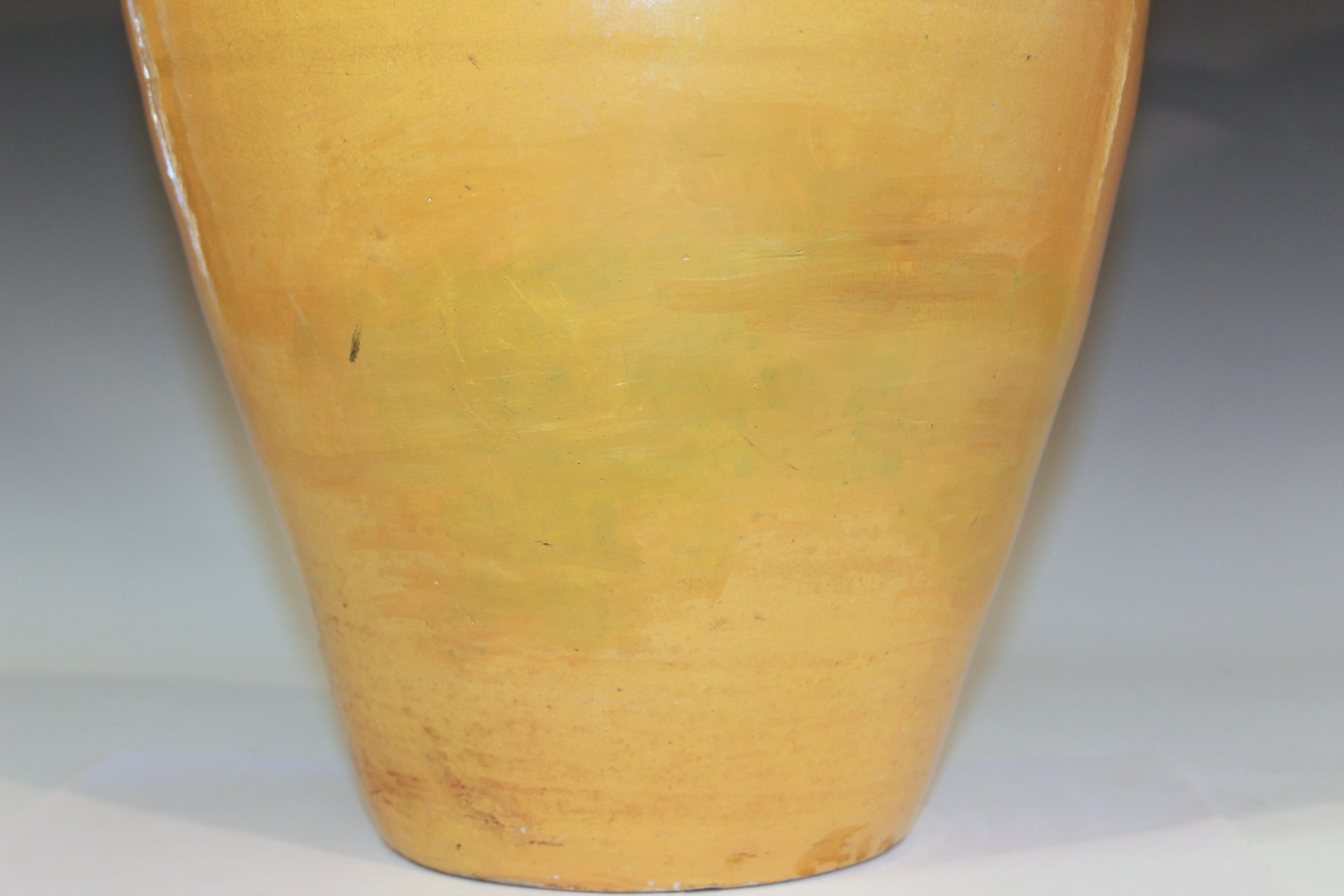 Old North Carolina Vase Pottery JB Cole Catalog Folk Yellow Floor Porch W156-19