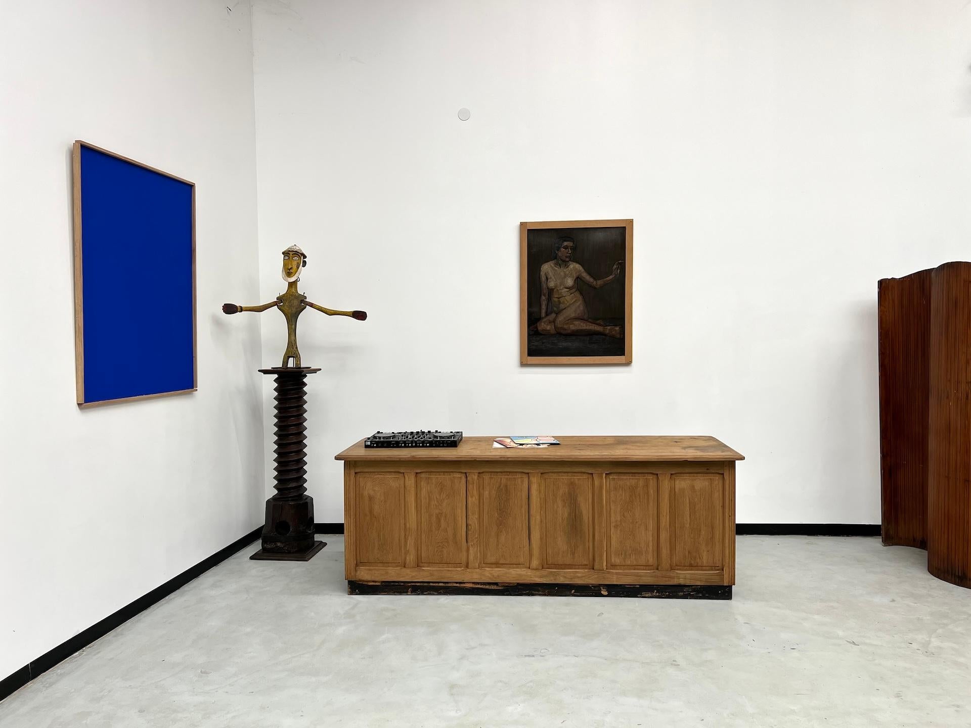 French Provincial Old oak french trading post, circa 1940