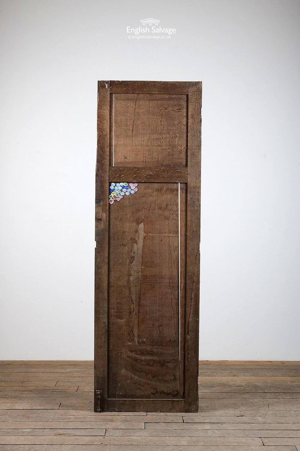 European Old Oak Panel or Cupboard Door, 20th Century For Sale
