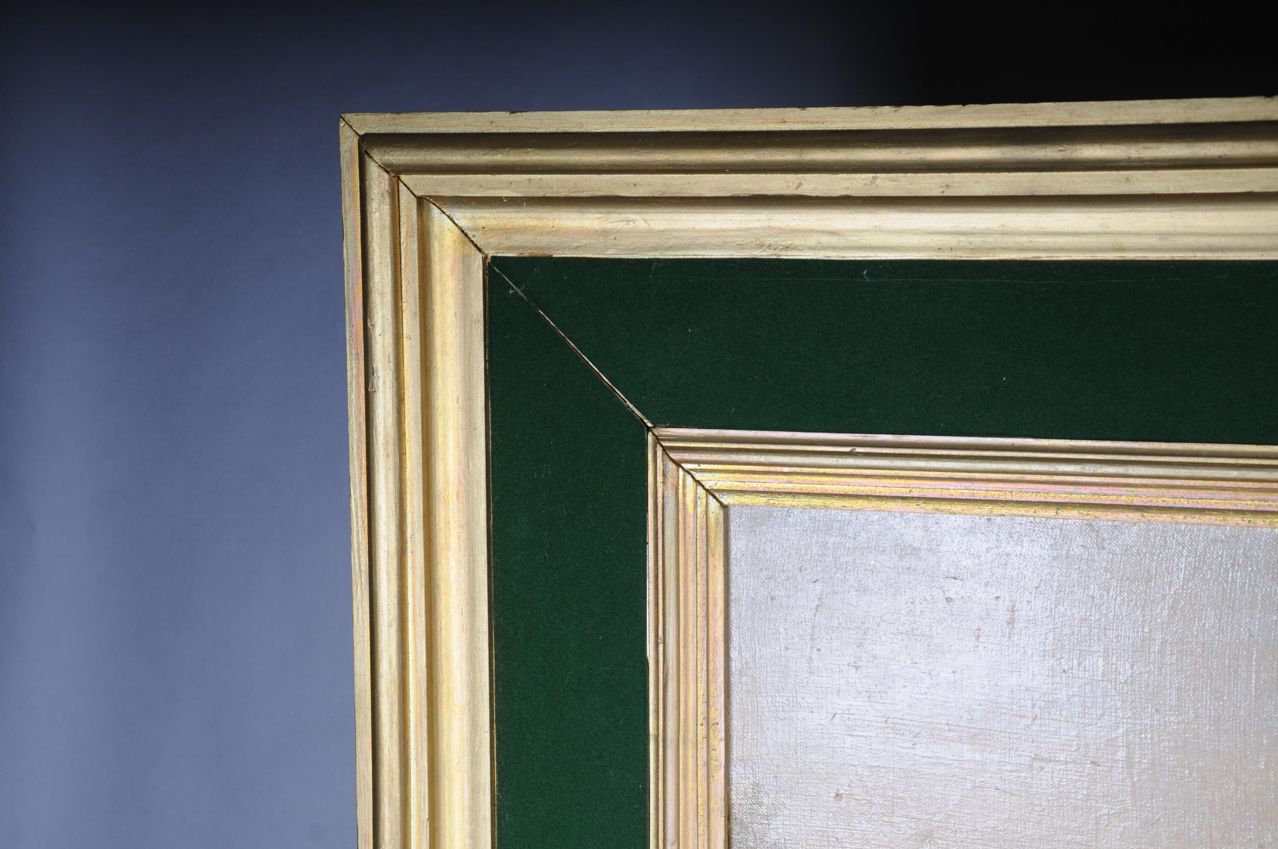 Ancienne peinture à l'huile, la maison de jardin à Charlottenhof d'après Carl Daniel Freydanck en vente 11