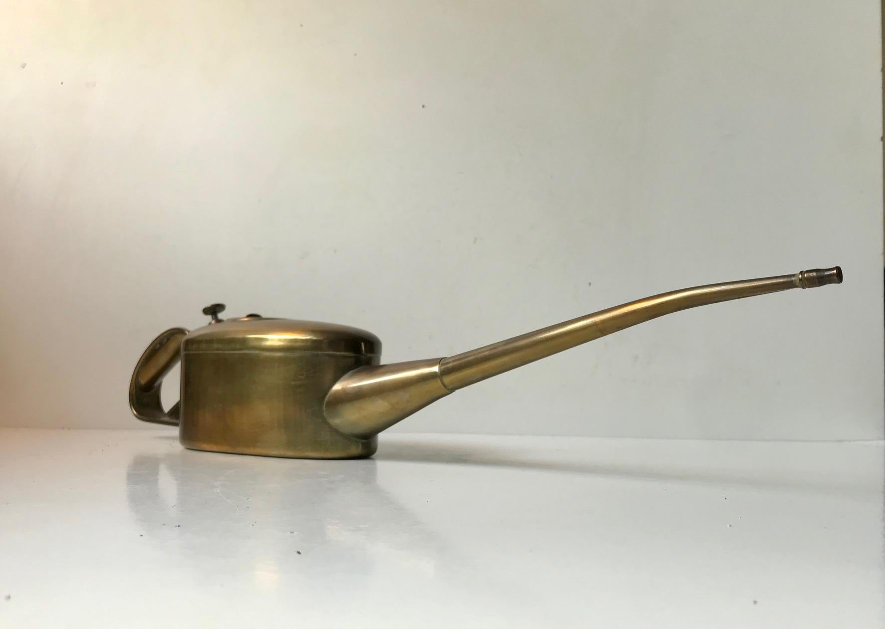 brass oil can