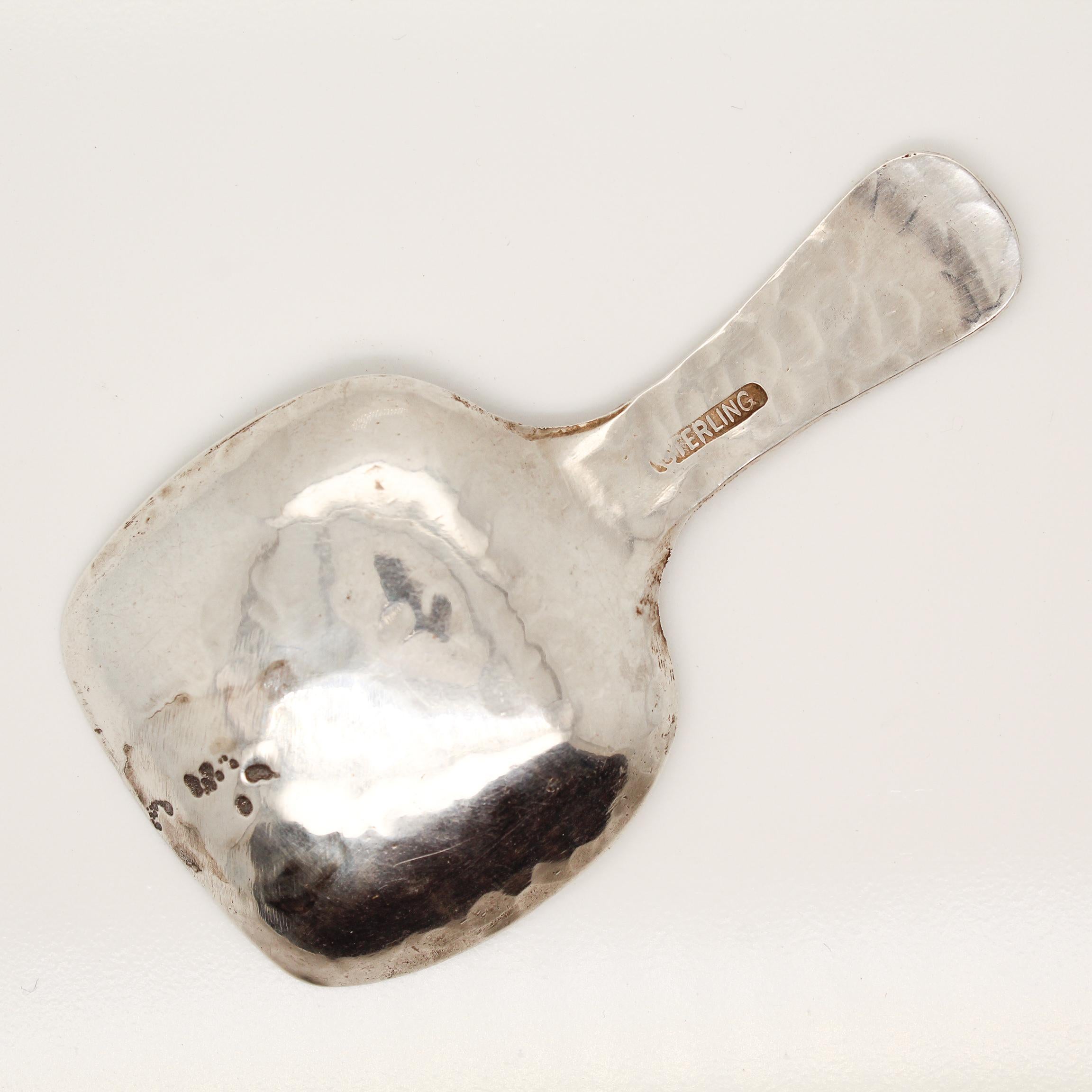 antique caddy spoon