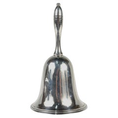 Old or Antique Japanese 950 Sterling Silver Table Bell