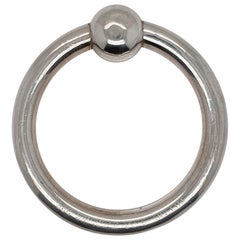 Vecchia o antica Tiffany & Co. Anello da dentizione per bambini in argento sterling